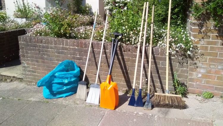 Brighton & Hove City Council plan to use glyphosate on our pavements and gutters. On May 2024 volunteers where out street weeding to prevent glyphosate being used!