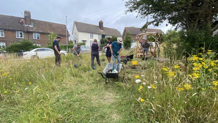 Gardening at St Richards Church Community Garden on 20th July 2024