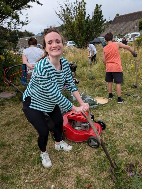 Gardening at St Richards Church Community Garden on 20th July 2024