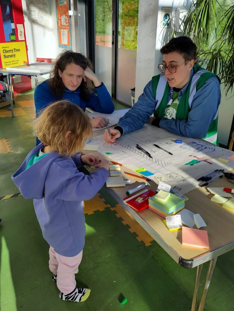 An excellent turn out at out Community Design Day at the Hollingdean Family Hub