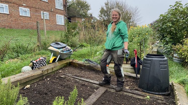 Join Mel at Two Trees Community Garden, Tavistock Down with Growing Hollingdean Volunteers