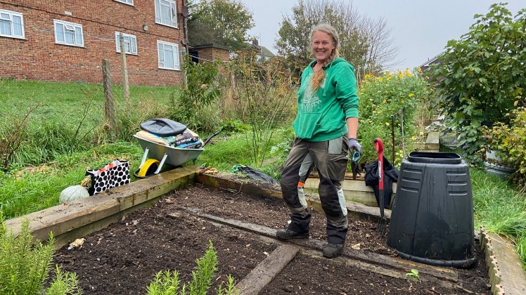 Join Mel at Two Trees Community Garden, Tavistock Down with Growing Hollingdean Volunteers