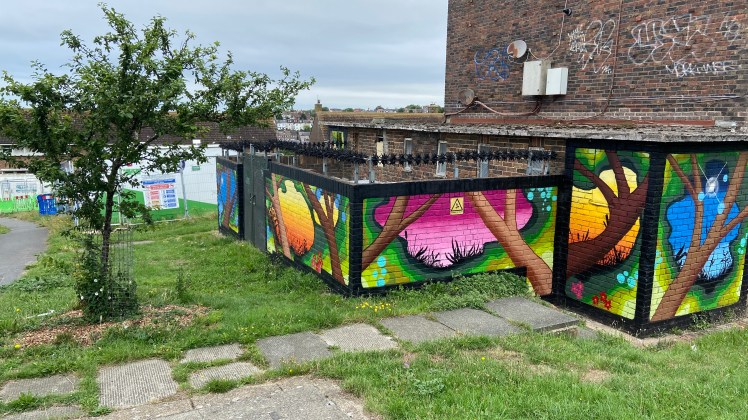 Stephens Road and Brentwood Road Mural July 2025