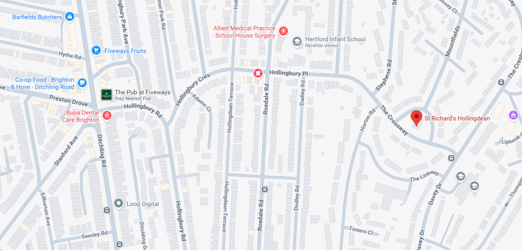 St Richards Church Hollingdean