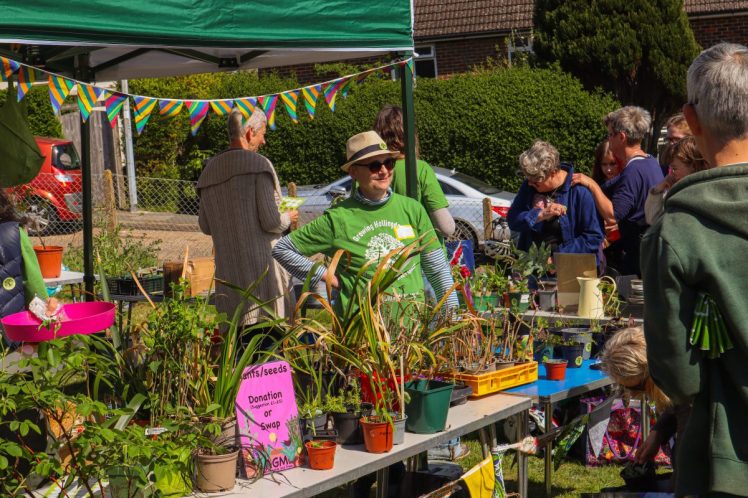 Growing Hollingdean plant fair at St Richards, April 2026