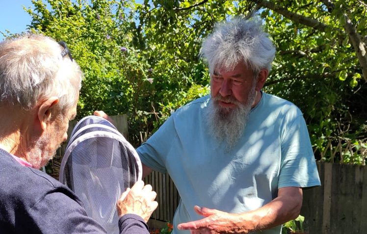 Honey Bee swarming season May to July, Richard, Hollindean