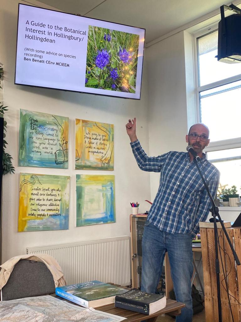 Ben Barratt at Growing Hollingdeans AGM Plant & Seed Fair 2026 at St Richards