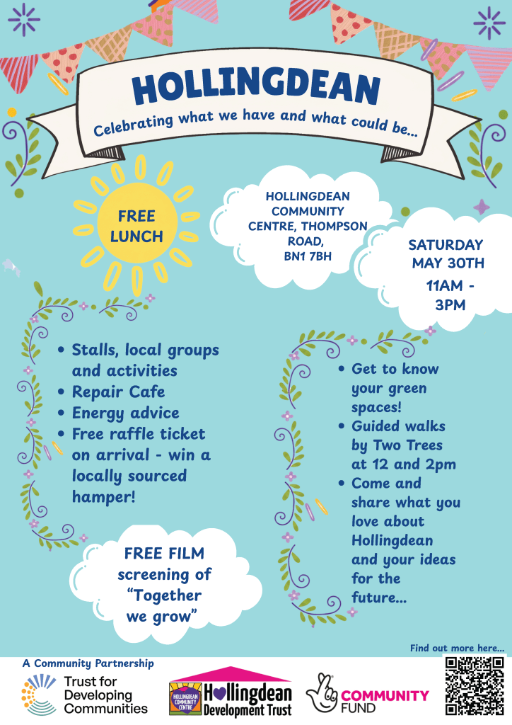 Free Celebration Event, Saturday 30th May 2026, 11am-3pm at Hollingdean Community Centre